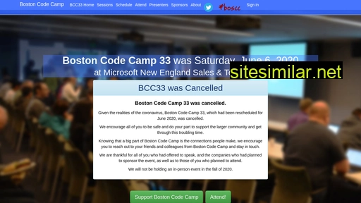 Bostoncodecamp similar sites