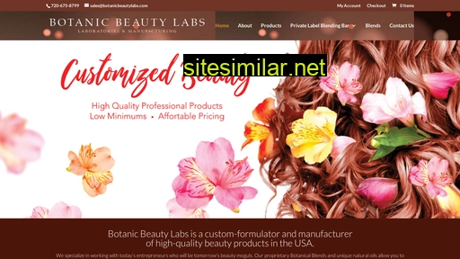 botanicbeautylabs.com alternative sites