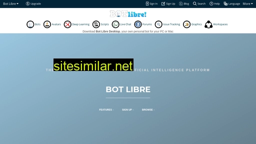 botlibre.com alternative sites