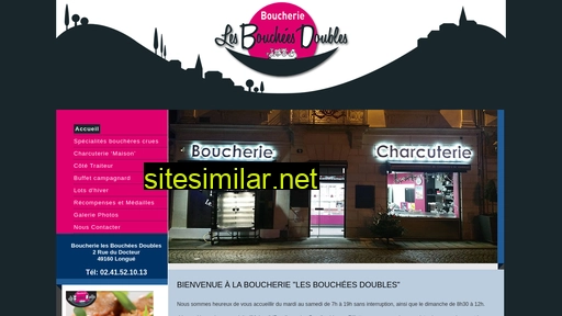 Boucherie-lesboucheesdoubles similar sites