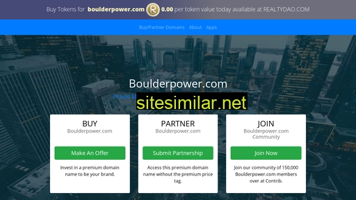 boulderpower.com alternative sites