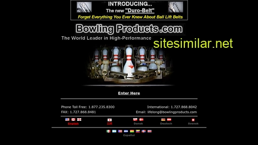 bowlingproducts.com alternative sites