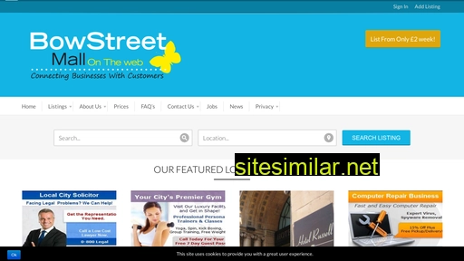 bowstreetmall.com alternative sites