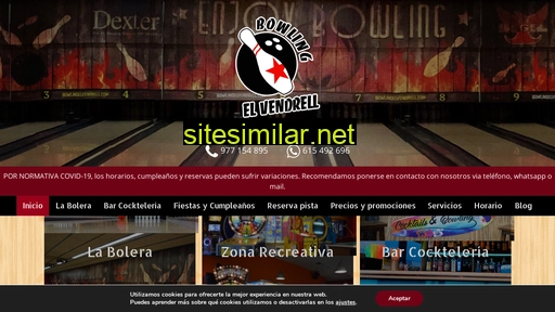 bowlingelvendrell.com alternative sites