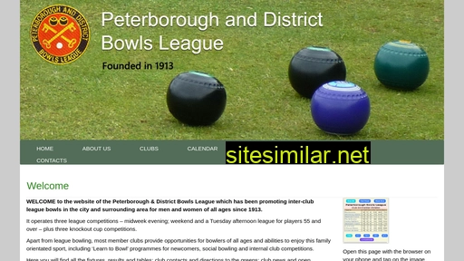 Bowls-league similar sites