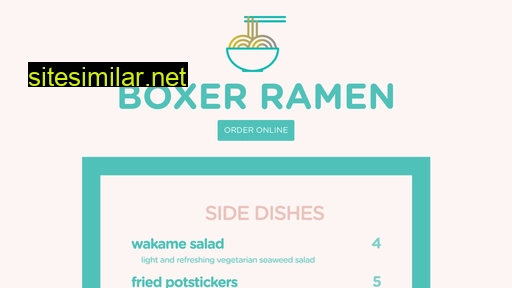 boxerramen.com alternative sites
