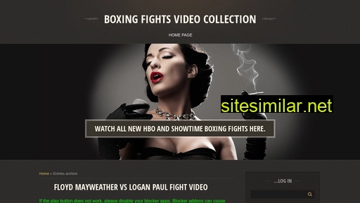 Boxingfights similar sites