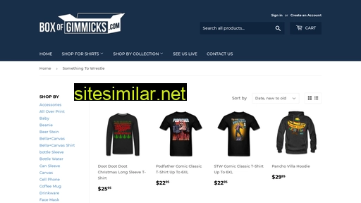 boxofgimmicks.com alternative sites