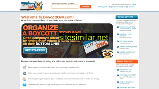 Boycottowl similar sites