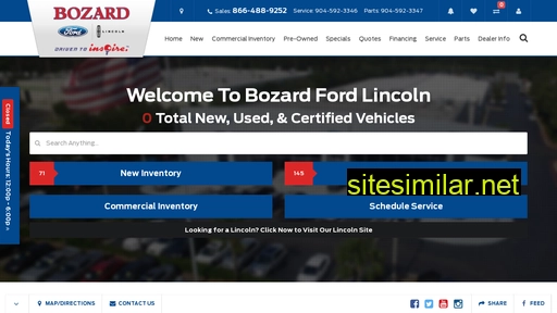 bozardford.com alternative sites