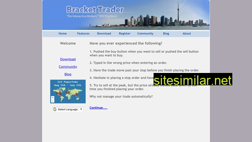 Bracket-trader similar sites