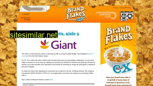 brandflakesforbreakfast.com alternative sites