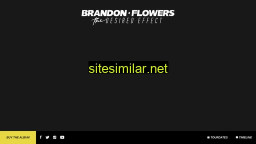 Brandonflowersmusic similar sites