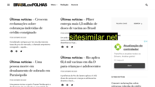 brasilemfolhas.com alternative sites