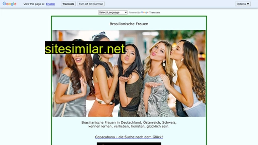 brasilianischefrauen.com alternative sites
