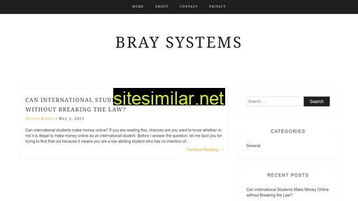 Braysystems similar sites
