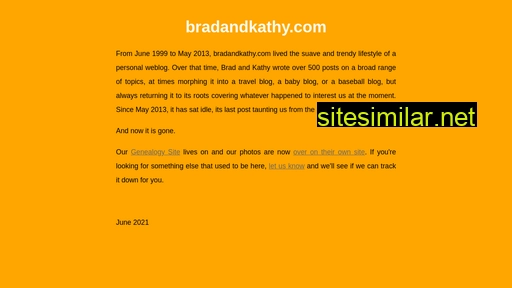 bradandkathy.com alternative sites
