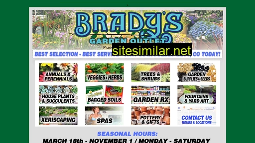bradysgardenandgifts.com alternative sites