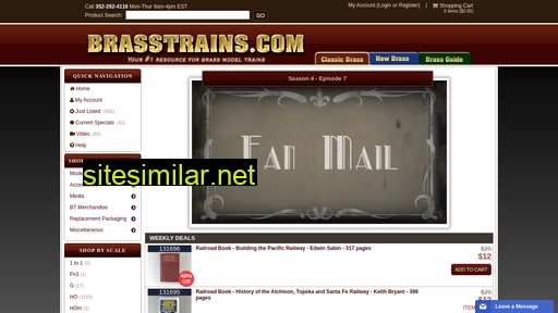 brasstrains.com alternative sites