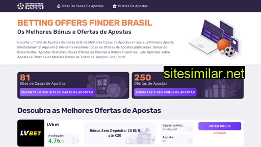 Brazil-bonuscasasdeapostasfinder similar sites