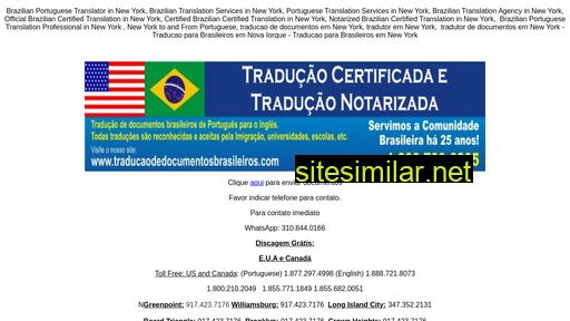Brazilianportuguesetranslatorinnewyork similar sites