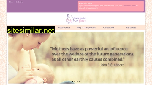 breastfeedingwithgrace.com alternative sites