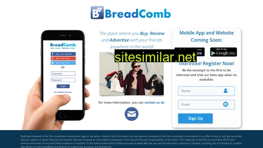 breadcomb.com alternative sites