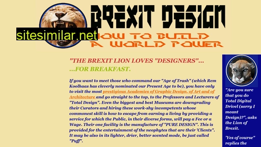 brexitdesign.com alternative sites