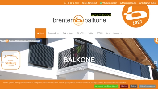 brenter-balkone.com alternative sites