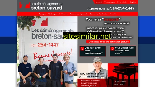 bretonsavard.com alternative sites