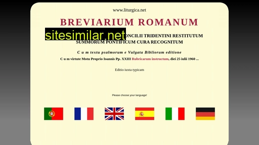 breviariumromanum.com alternative sites