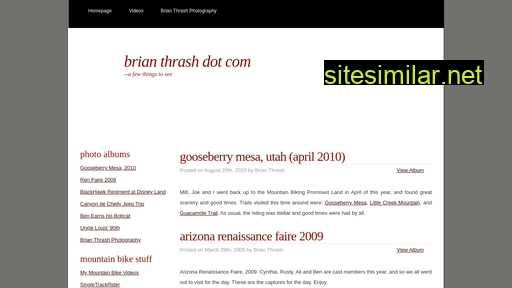 brianthrash.com alternative sites
