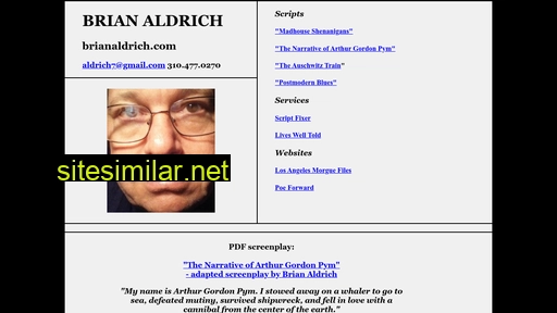 brianaldrich.com alternative sites