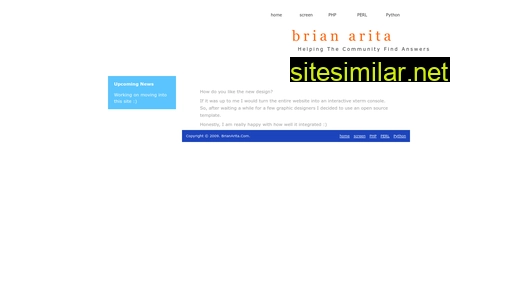 brianarita.com alternative sites