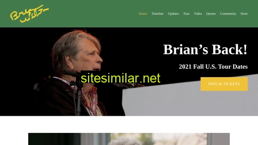 brianwilson.com alternative sites