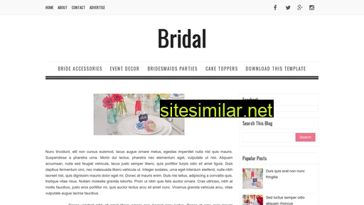 Bridal-soratemplates similar sites