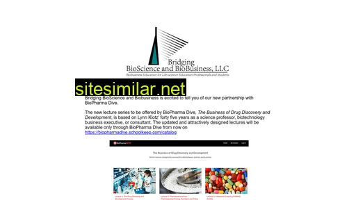 bridgingbioscienceandbiobusiness.com alternative sites