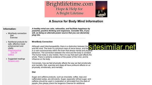 brightlifetime.com alternative sites