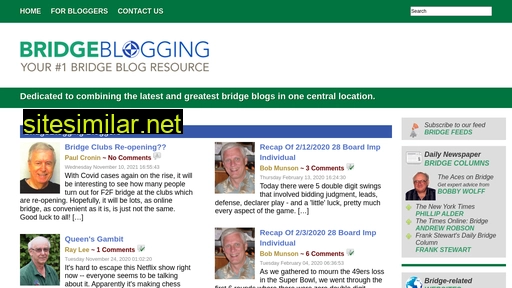 bridgeblogging.com alternative sites