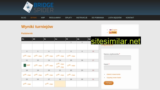 bridgespider.com alternative sites
