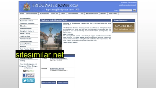 bridgwatertown.com alternative sites