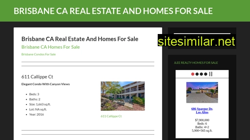 brisbane-ca-real-estate-and-homes-for-sale.com alternative sites