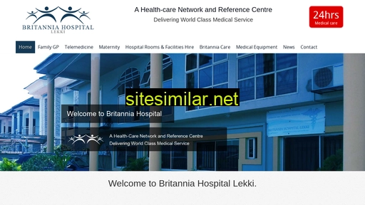 Britanniahospital similar sites