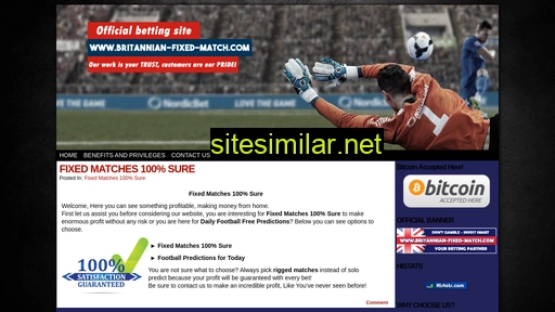 britannian-fixed-match.com alternative sites