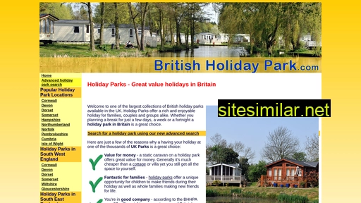 Britishholidaypark similar sites