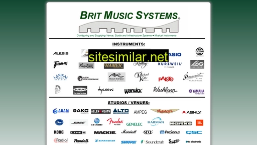 Britmusicsystems similar sites
