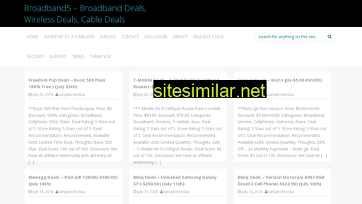 broadband5.com alternative sites