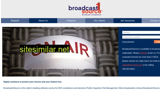 broadcast1source.com alternative sites