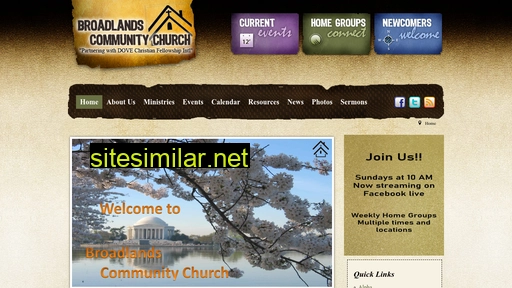 broadlandscommunitychurch.com alternative sites