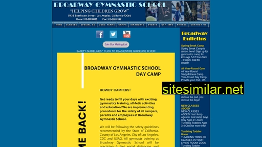 broadwaygym.com alternative sites